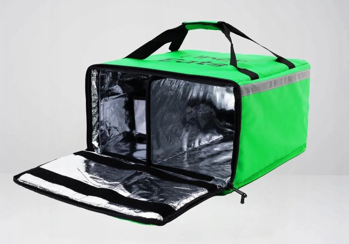 Plecak teleskopowy Uber Eats dla dostawcy jedzenia